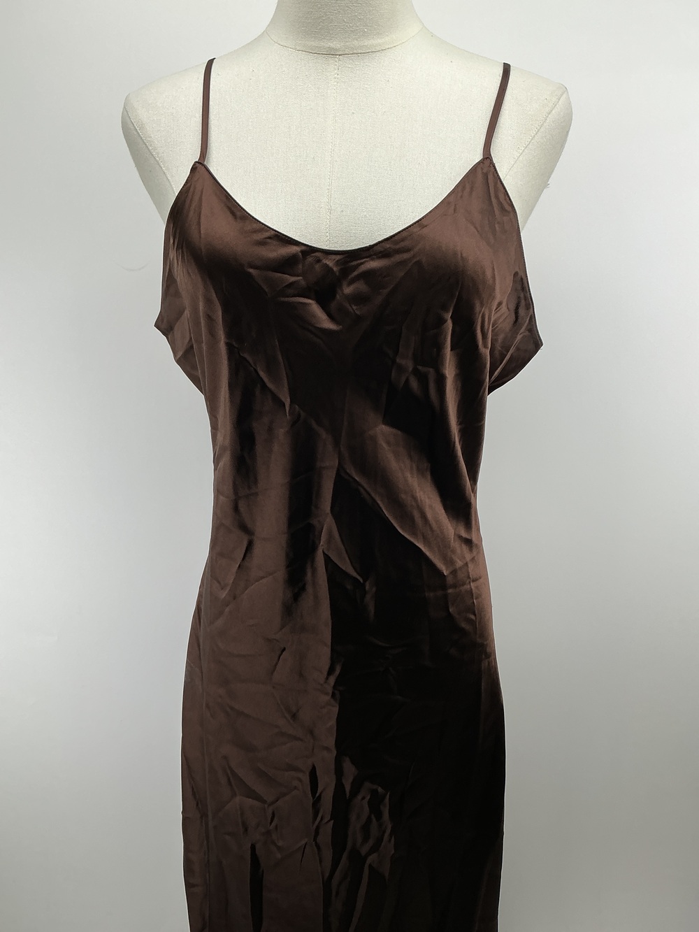 100% Washable Silk Maxi Slip Dress